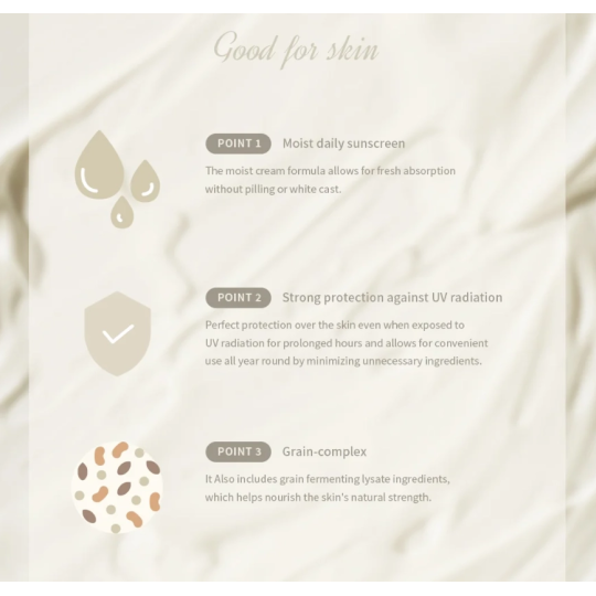 Schönheit der Joseon-Sonnenschutzprodukte: Reis + Probiotika SPF50+ PA+++